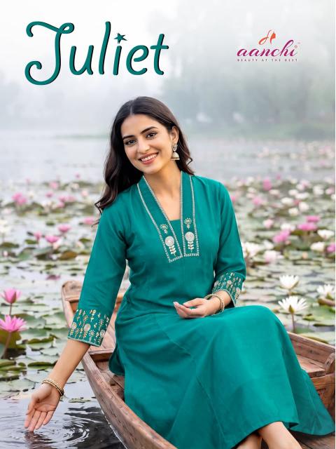 Aanchi juliet fancy kurtis wholesale